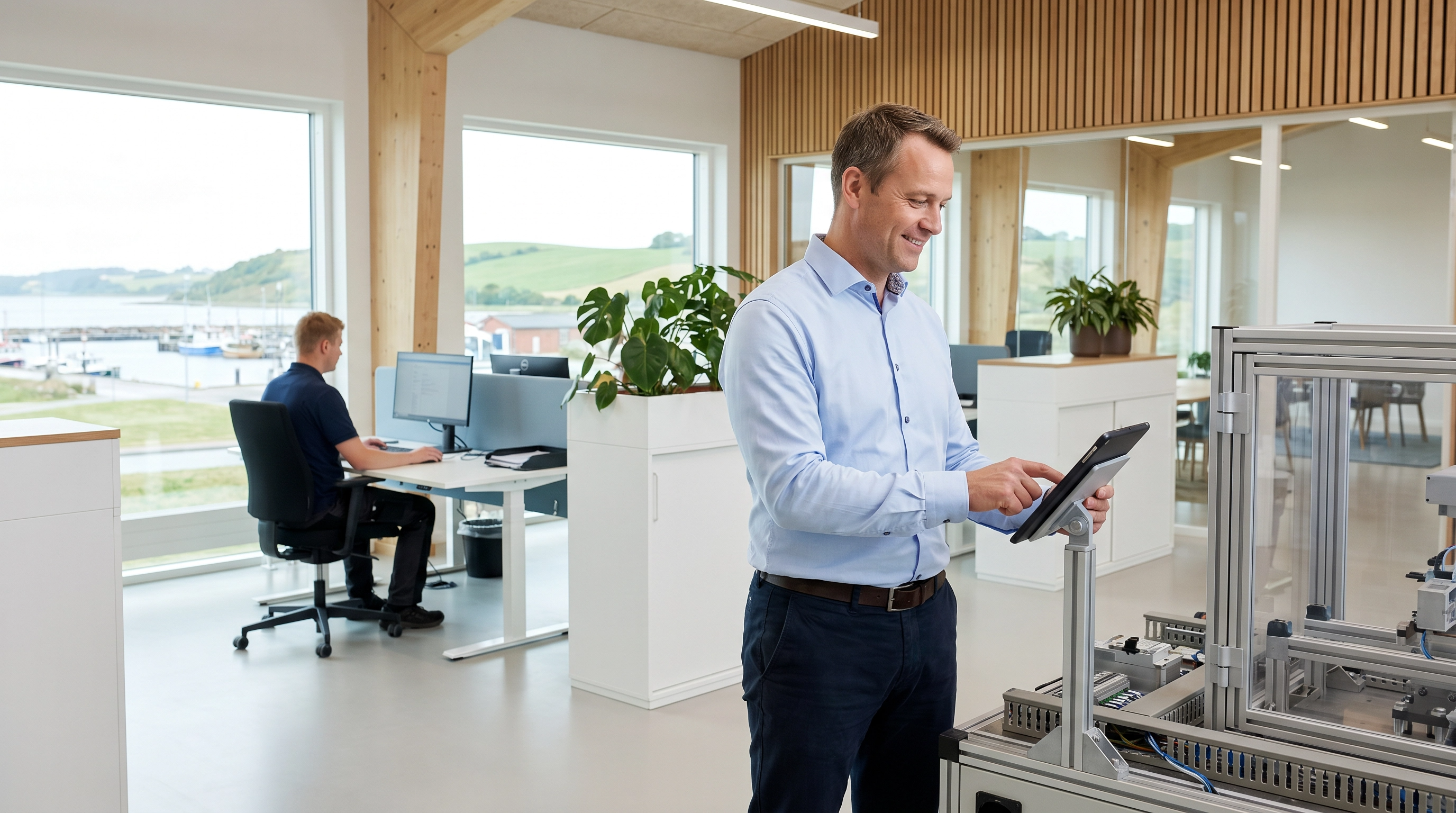 Medarbejder i Nordjylland bruger digitale kompetencer opbygget via Positivlisten Region Nordjylland
